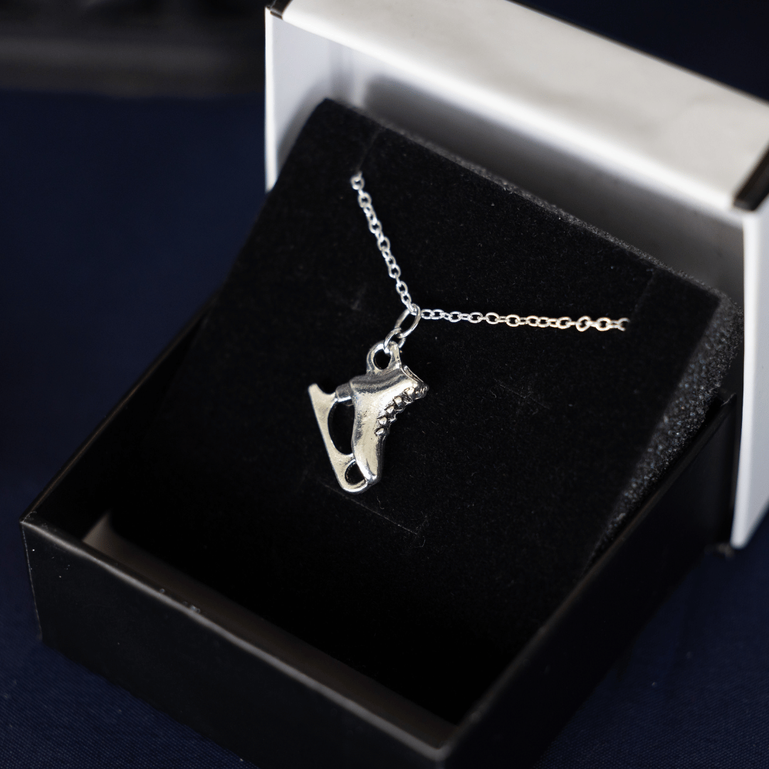 Figure Skate Necklace