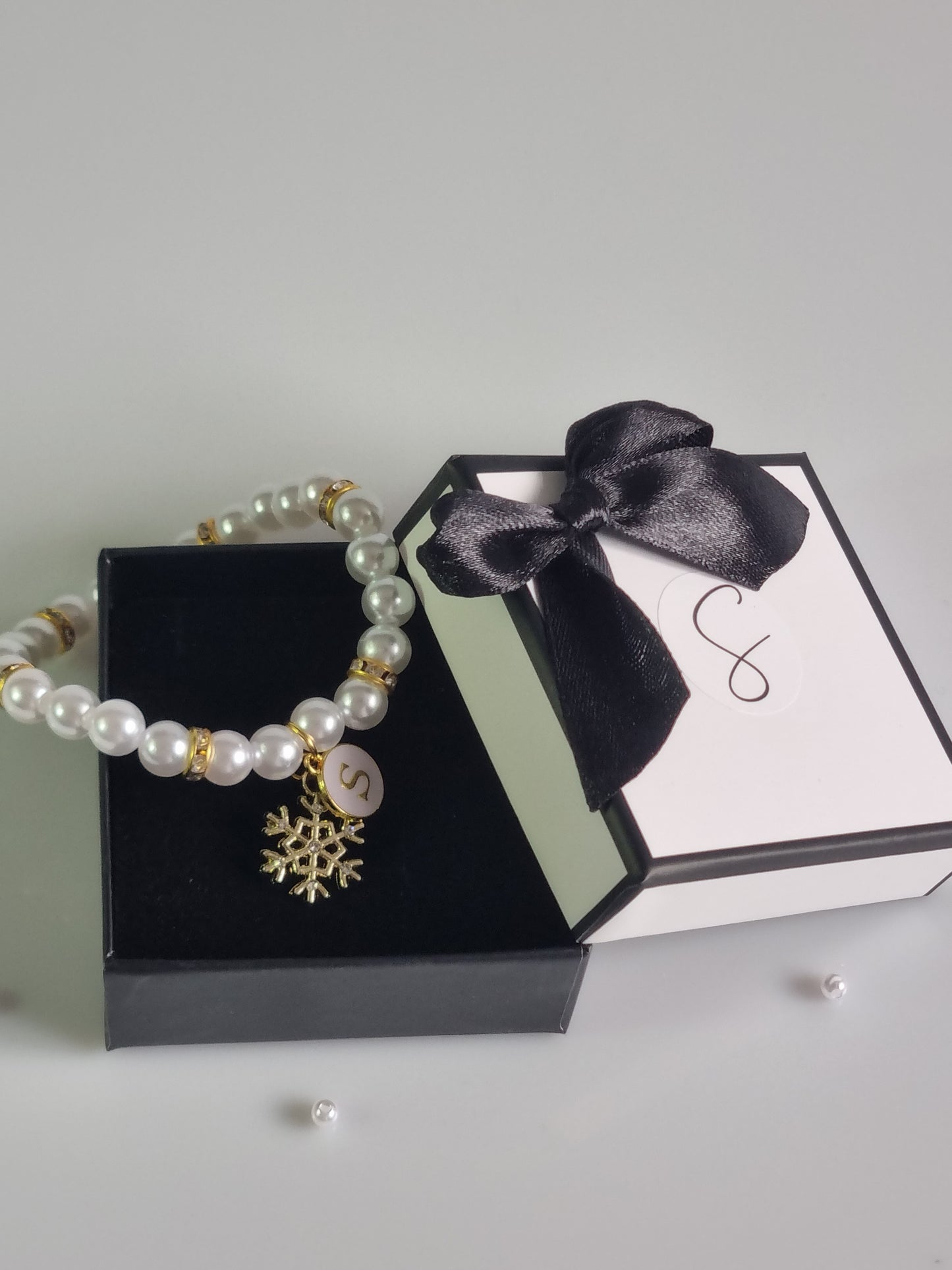 Personalised Pearl Bracelet