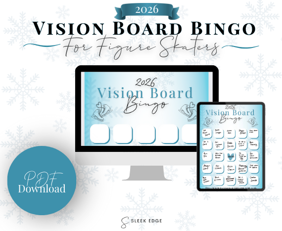 2026 Vision Board Bingo Card