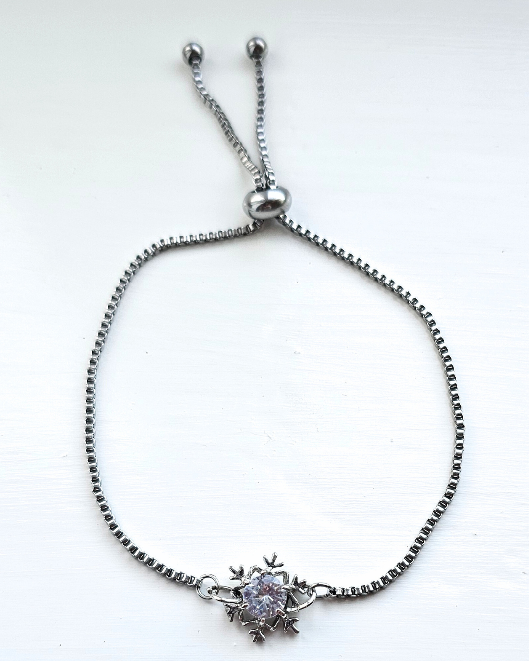 Snowflake Adjustable Bracelet