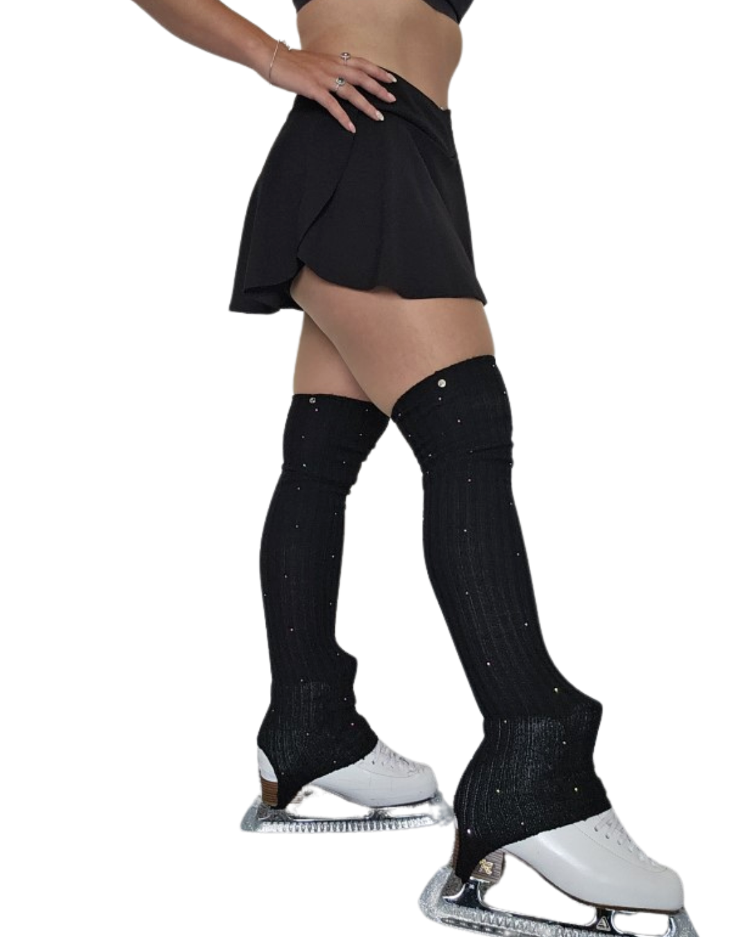 Rhinestone Long Legwarmers