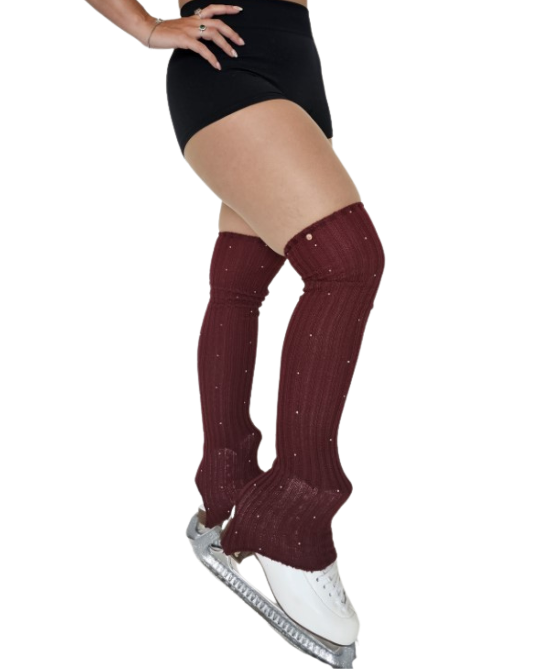 Rhinestone Long Legwarmers