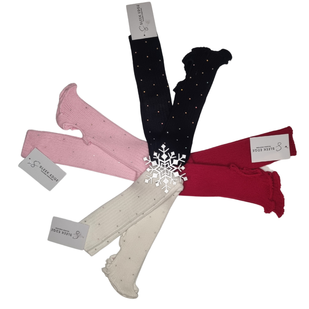 Short Rhinestone Legwarmers (60cm)