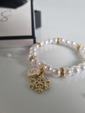 Personalised Pearl Bracelet