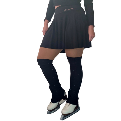 Rhinestone Long Legwarmers