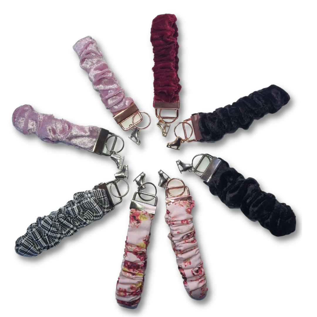 Locker Key Scrunchie – Sleek Edge - Tailored Creations