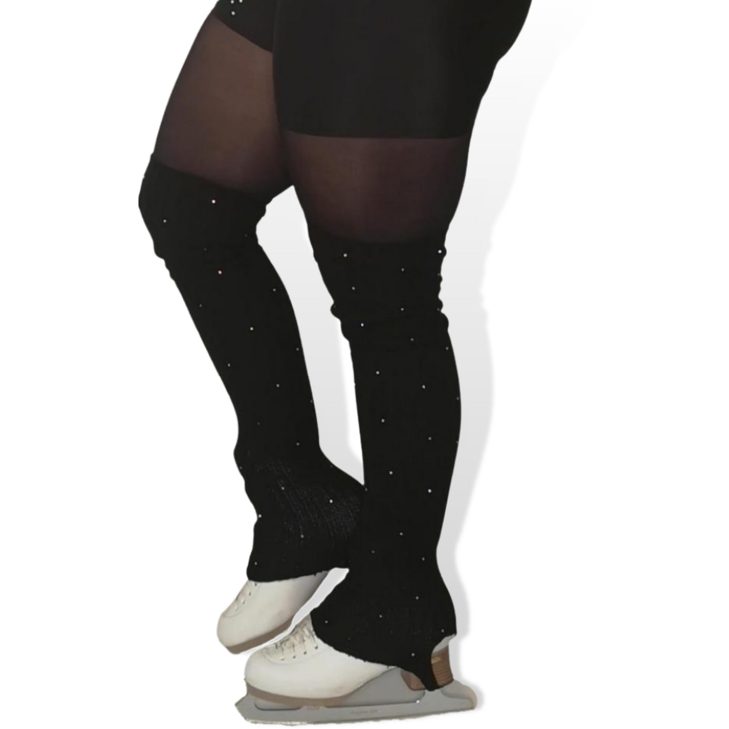 Rhinestone Long Legwarmers