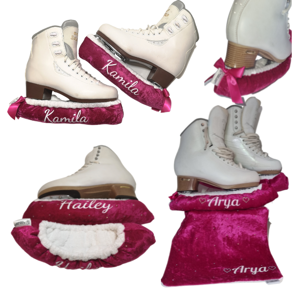 Figure Skate Ice Skate Soakers Sleek Edge Tailored Creations